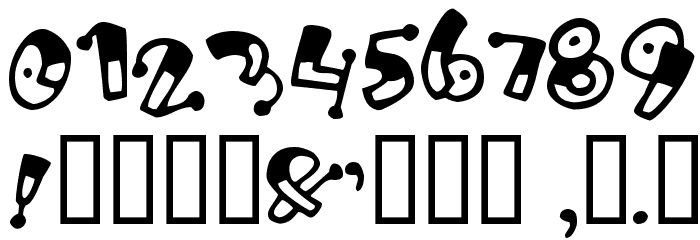 Bungnipper Font OTHER CHARS