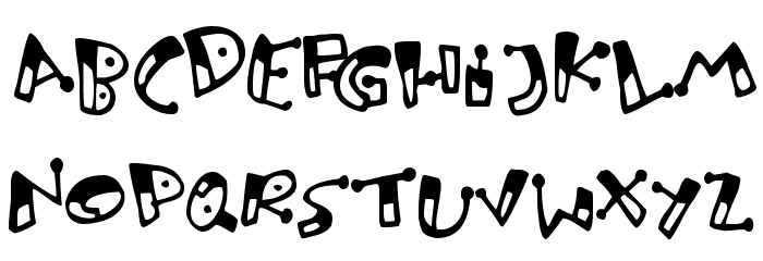 Bungnipper Font LOWERCASE