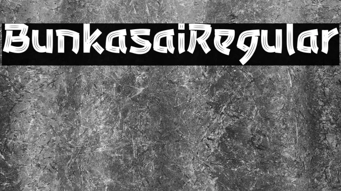 Bunkasai Regular Example 2