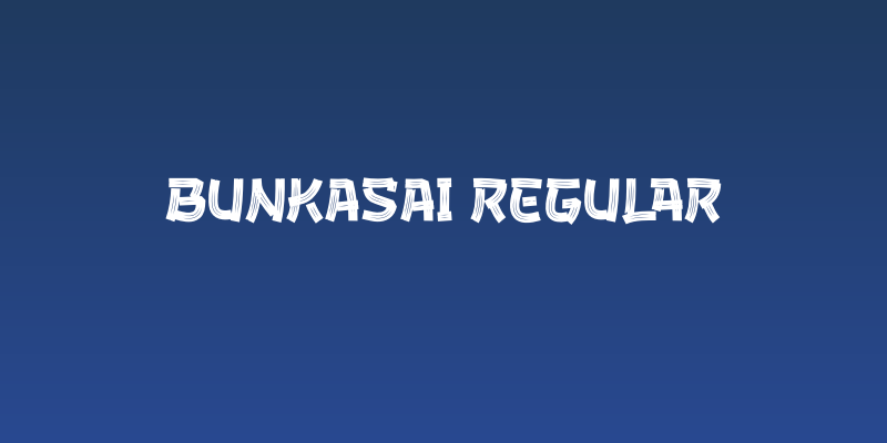 Bunkasai Regular Social Header