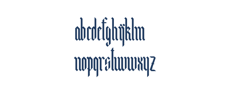 Bunker Lowercase Lowercase