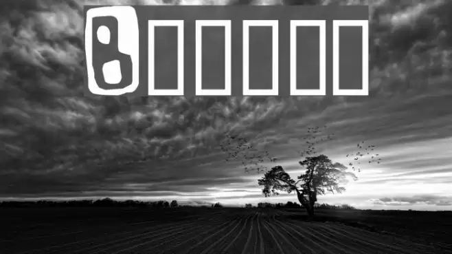 Bunker Font examples