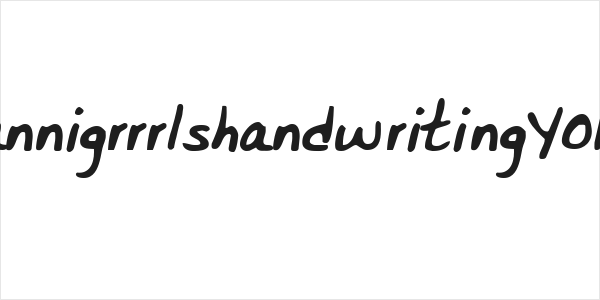 BunnigrrrlshandwritingYOFF Logo