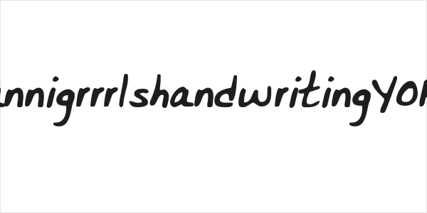 BunnigrrrlshandwritingYOFF Logo