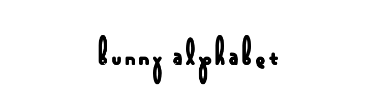 Bunny Alphabet  font caratteri gratis