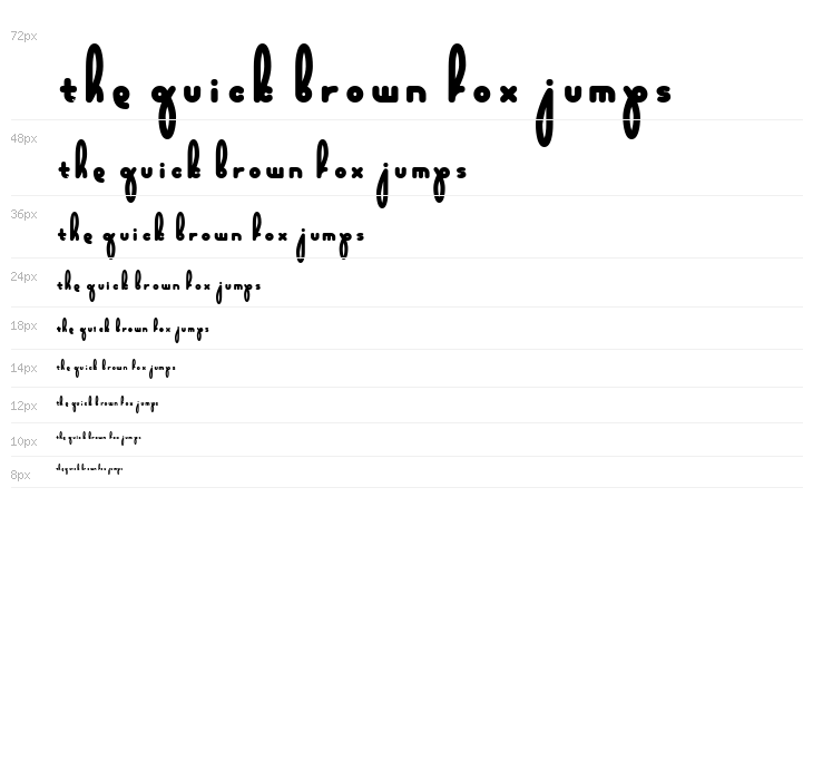 Bunny Alphabet Waterfall