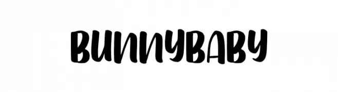 Bunny Baby  Fuentes Gratis Descargar