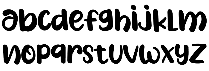 Bunny Bear Font LOWERCASE
