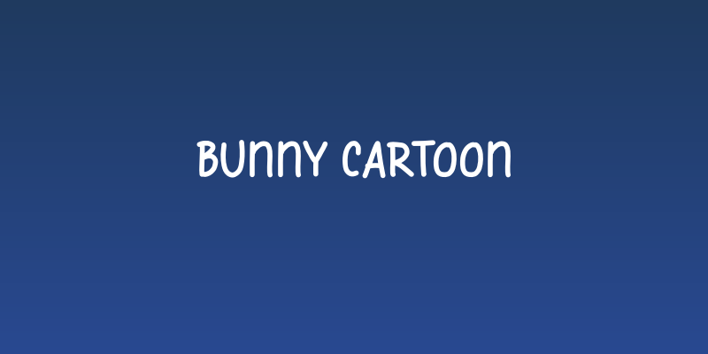Bunny Cartoon Social Header