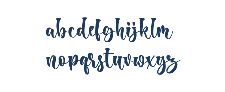 Bunny Christmas Regular Lowercase