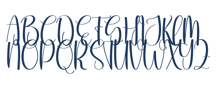 Bunny Christmas Uppercase