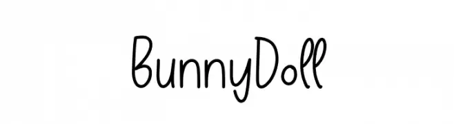 Bunny Doll  Fuentes Gratis Descargar