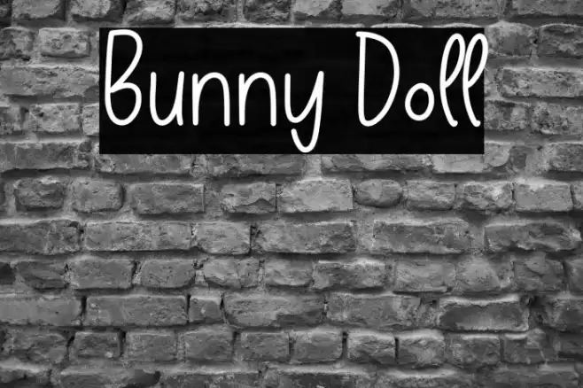 Bunny Doll Font examples