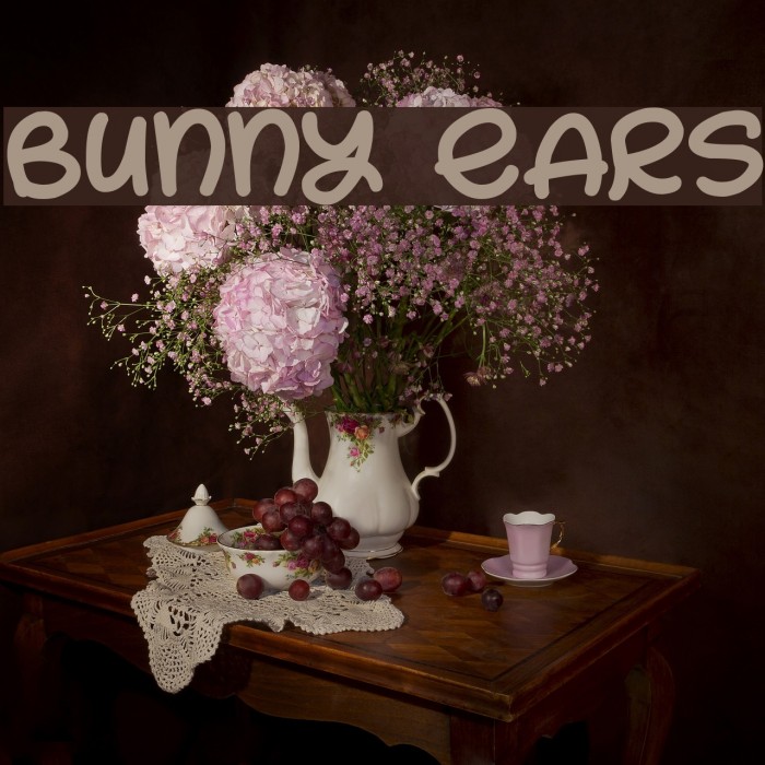 Bunny Ears Font examples