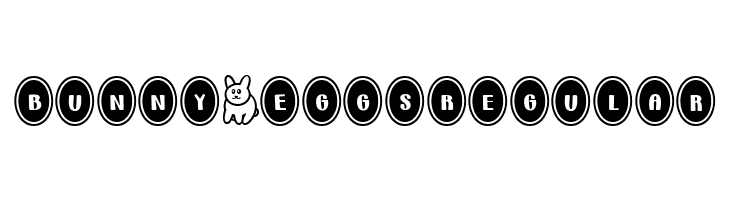Bunny*Eggs Regular  Free Fonts Download