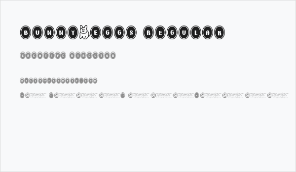 Bunny*Eggs Regular Business Card