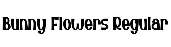Bunny Flowers Regular  नि: शुल्क फ़ॉन्ट्स डाउनलोड