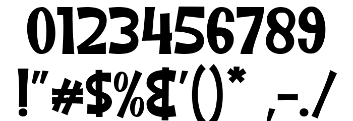 Bunny Flowers Regular Font OTHER CHARS