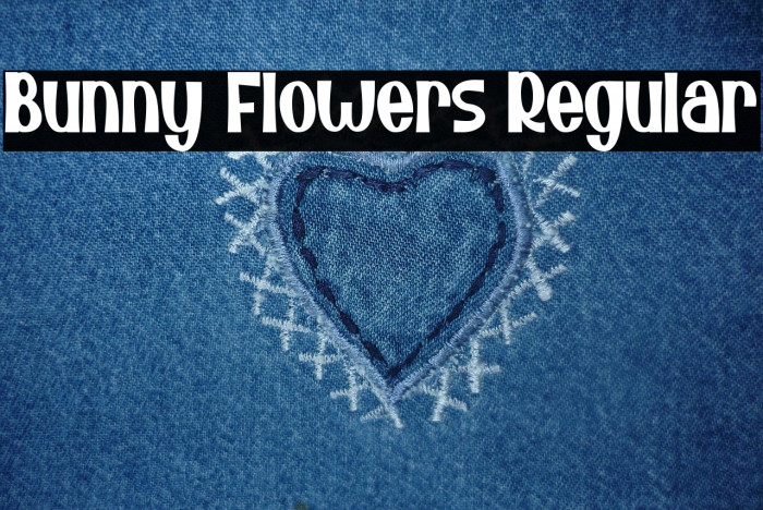 Bunny Flowers Regular Example 2