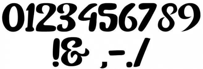 Bunny Funny Font OTHER CHARS