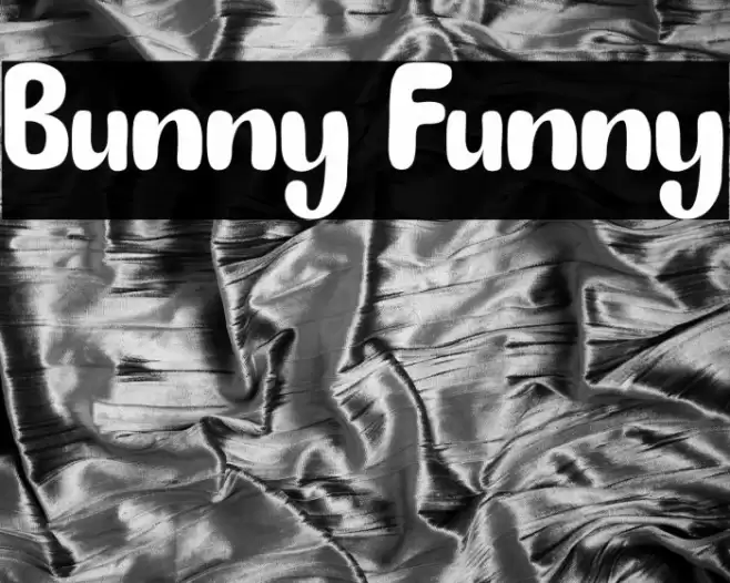 Bunny Funny Font examples