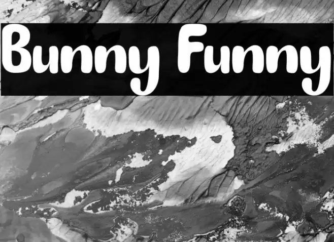 Bunny Funny Font examples