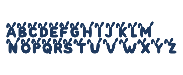 Bunny Gloff PERSONAL USE ONLY! Uppercase