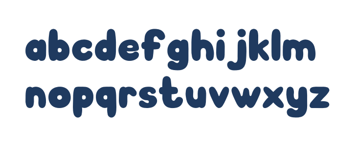 Bunny Gloff PERSONAL USE ONLY! Lowercase