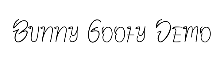 Bunny Goofy Demo  Descarca Fonturi Gratis