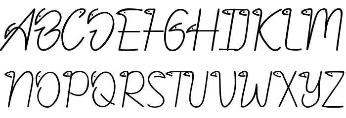 Bunny Goofy Demo Font OTHER CHARS