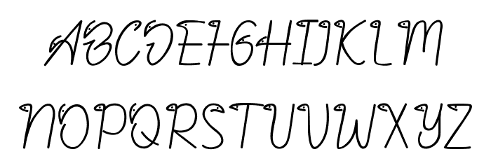 Bunny Goofy Demo Font LOWERCASE