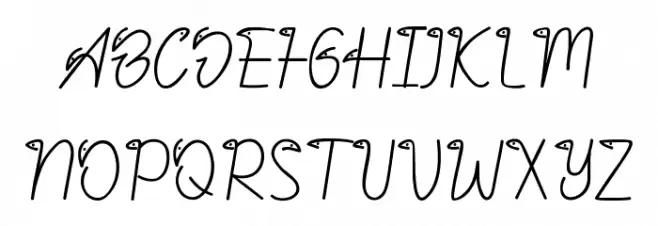 Bunny Goofy Demo 字体 小写