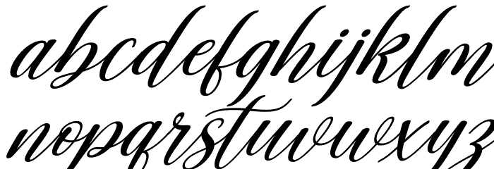Bunny Honey Italic Font LOWERCASE