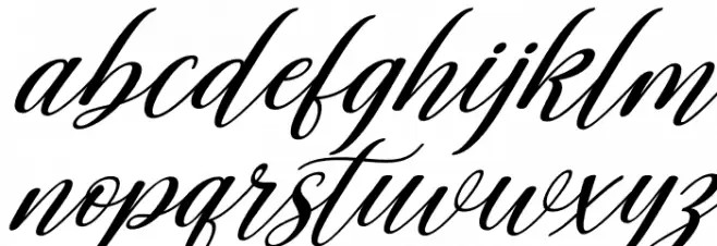 Bunny Honey Italic Fuentes MINÚSCULAS