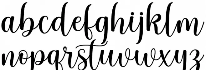 Bunny Honey Caratteri MINUSCOLO