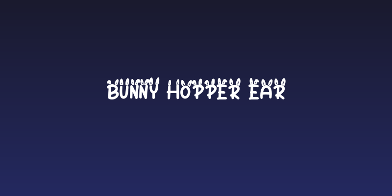 Bunny Hopper Ear Social Header