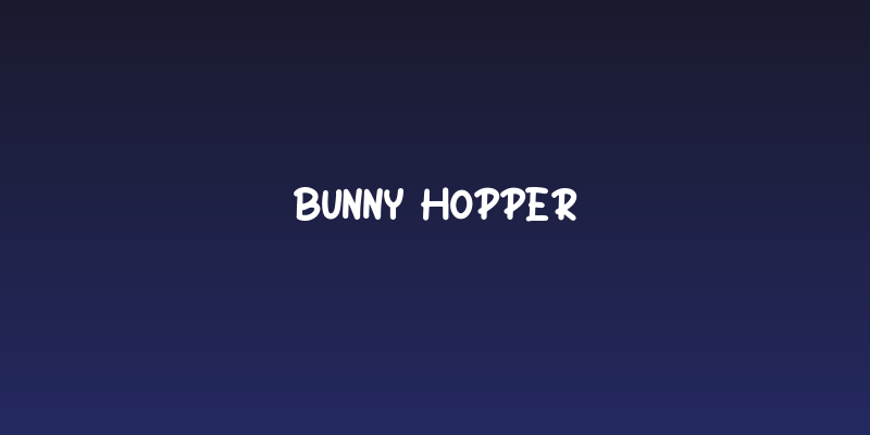 Bunny Hopper Social Header