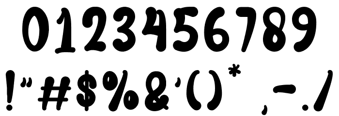 Bunny Journey Font OTHER CHARS