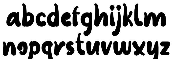 Bunny Journey Font LOWERCASE