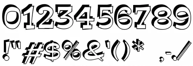 Bunny Lips Font Alte caractere