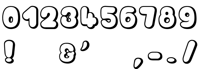 Bunny Mambo_PersonalUseOnly Font OTHER CHARS
