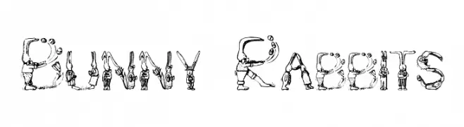Bunny Rabbits  baixar fontes gratis