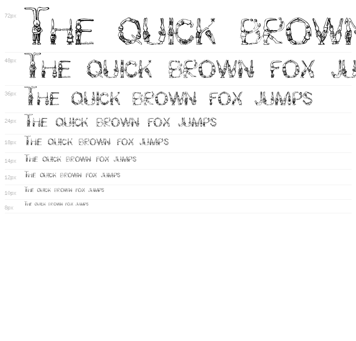 Bunny Rabbits Waterfall