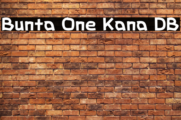 Bunta One Kana DB Example 2
