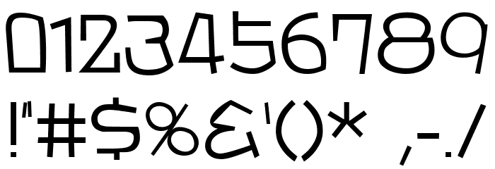 Bunta One Kana L 字体 其它煤焦
