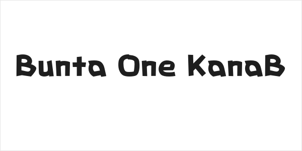 Bunta One KanaB Logo