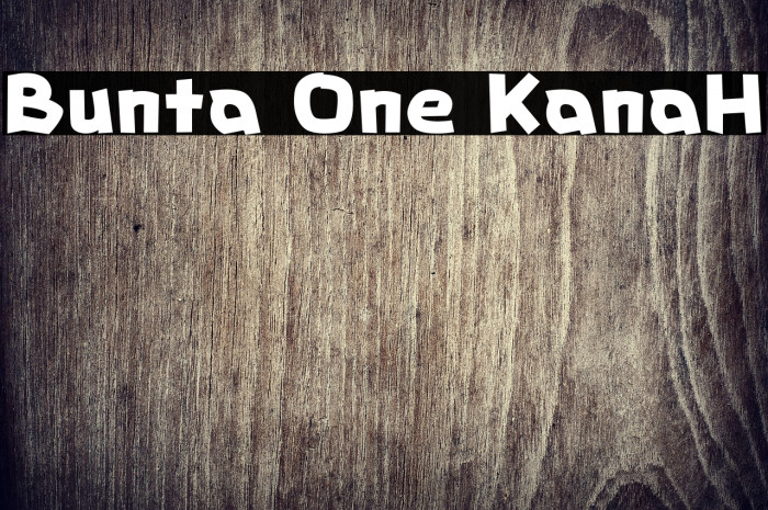 Bunta One KanaH Example 2
