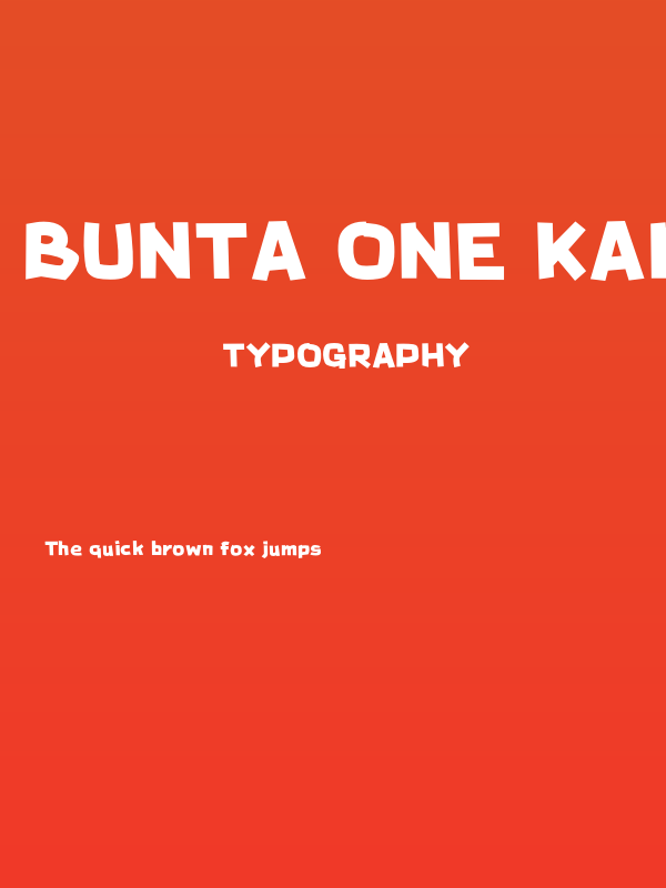 Bunta One KanaH Poster