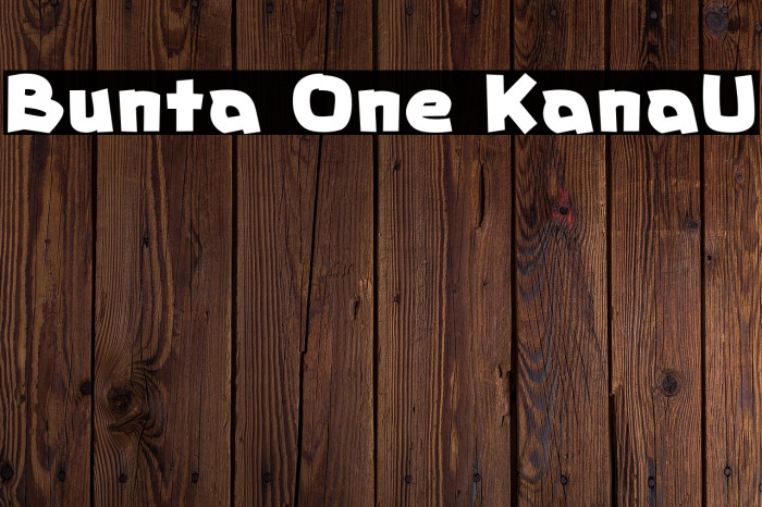 Bunta One KanaU Example 1
