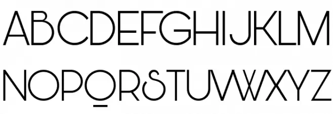Bunya PERSONAL Light Schriftart Groß
